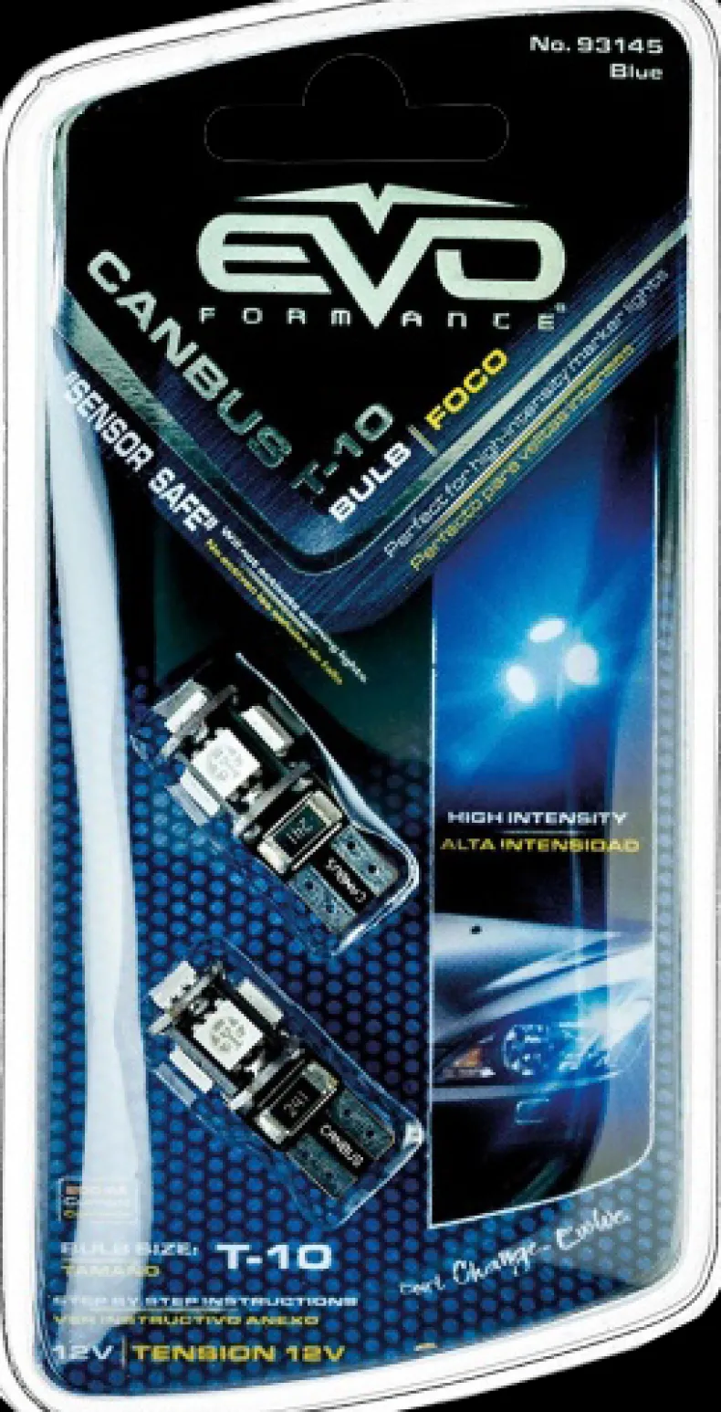 Led T10 canbus blauw