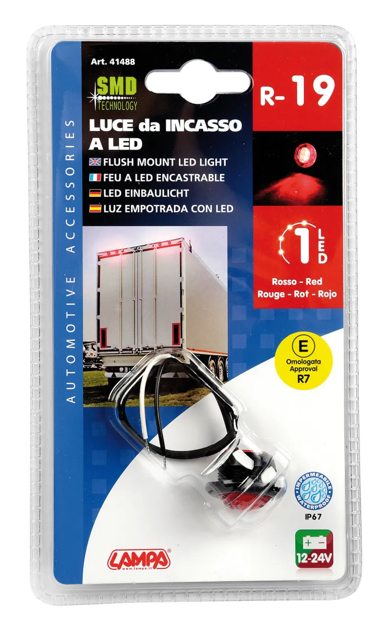 Led Verlichting R19 Rood