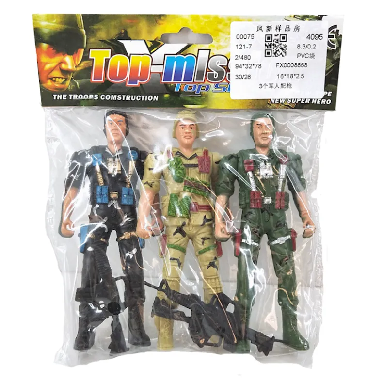 Legerstrijders 3 stuks