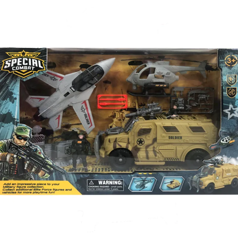 Legervoertuigen speelset