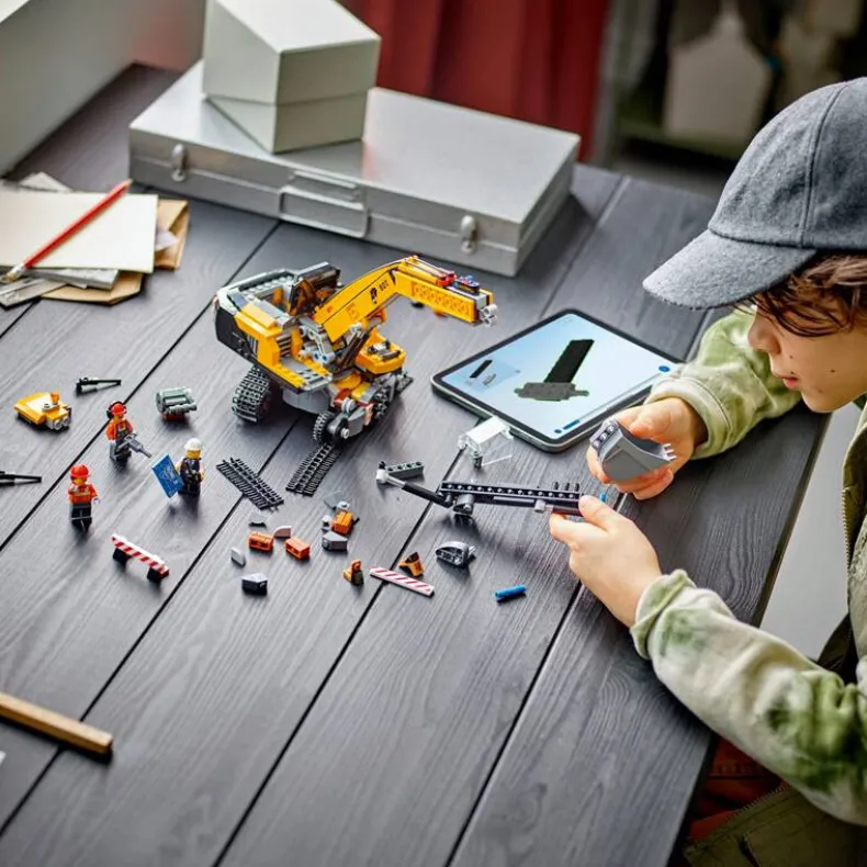 LEGO City 60420 Gele graafmachine