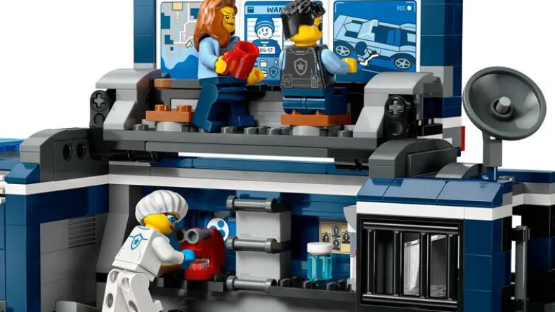LEGO City 60418 Politielaboratorium in truck