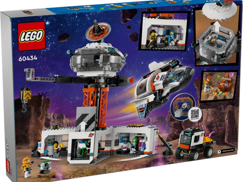 LEGO City 60434 Ruimtebasis en raketlanceringsplatform