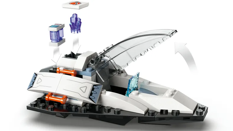 LEGO City 60429 Ruimteschip en ontdekking van asteroïde