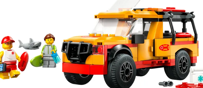 LEGO City 60453 Strandwacht Reddingstruck