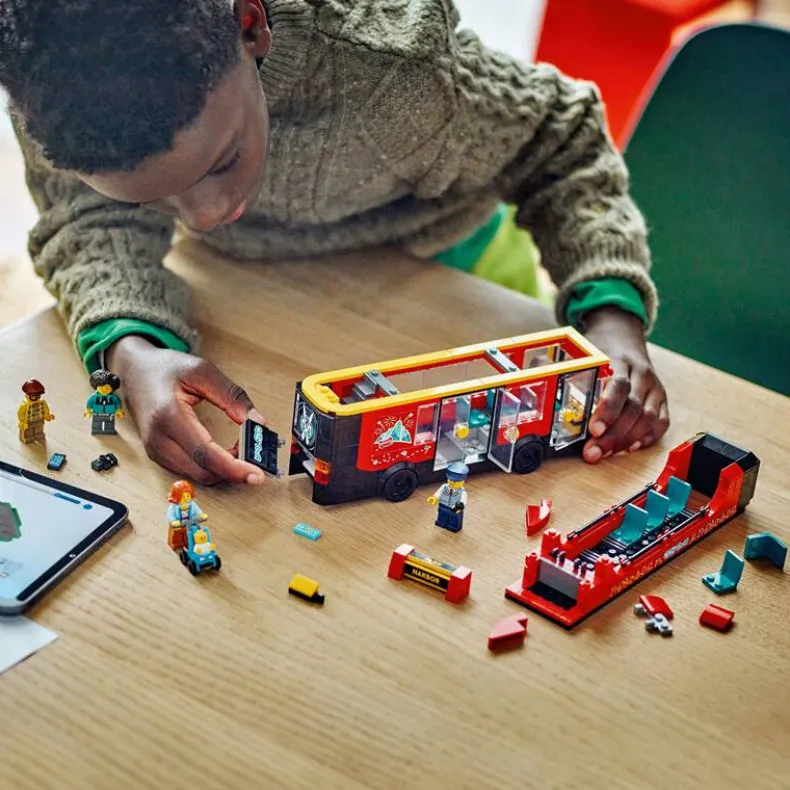 LEGO City 60407 Toeristische rode dubbeldekker