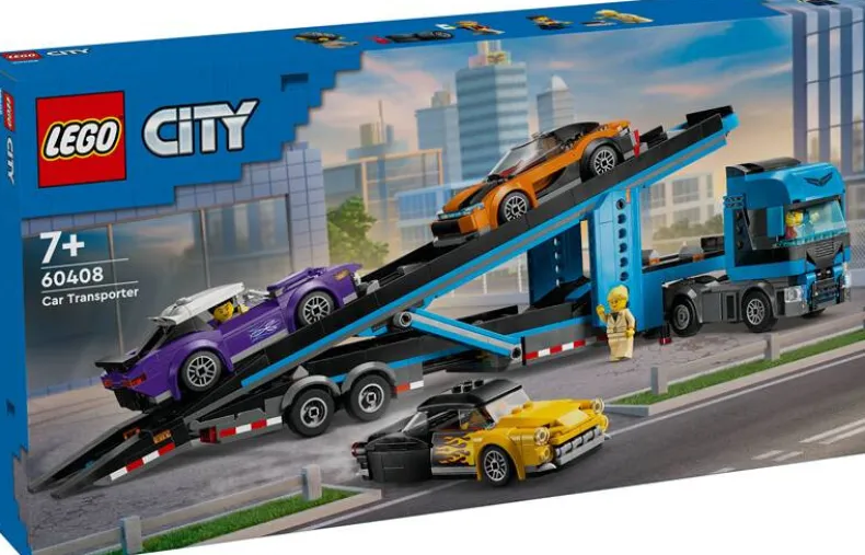 LEGO City 60408 Transportvoertuig met sportauto's
