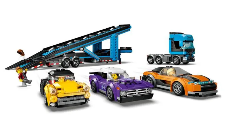LEGO City 60408 Transportvoertuig met sportauto's