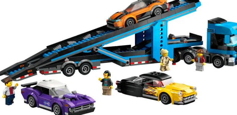 LEGO City 60408 Transportvoertuig met sportauto's