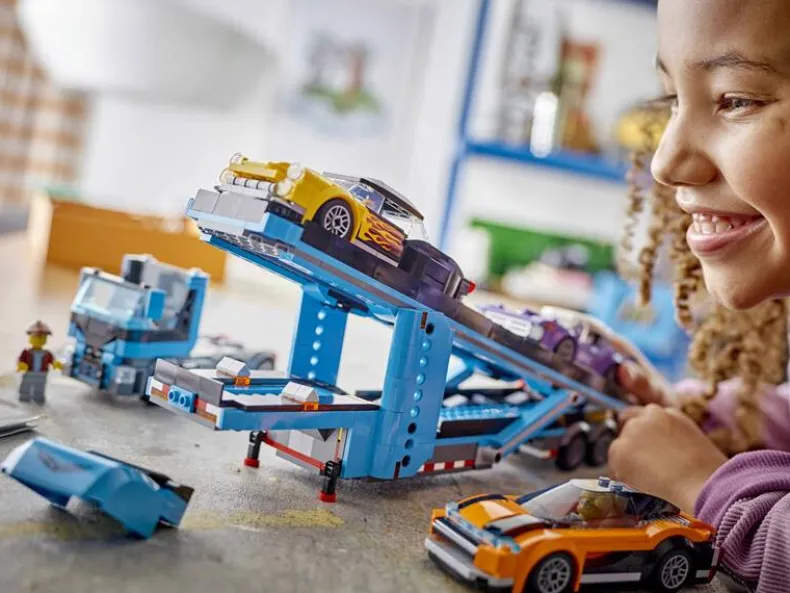 LEGO City 60408 Transportvoertuig met sportauto's
