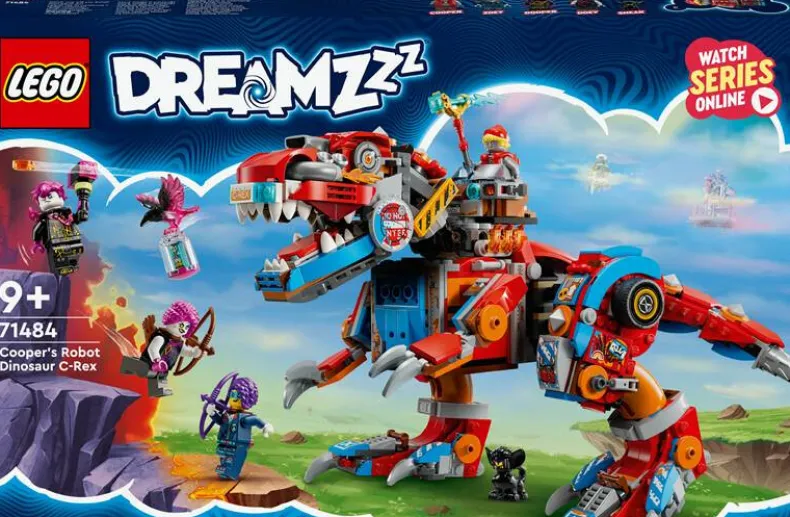 LEGO Dreamzzz 71484 Coopers robotdinosaurus C-Rex
