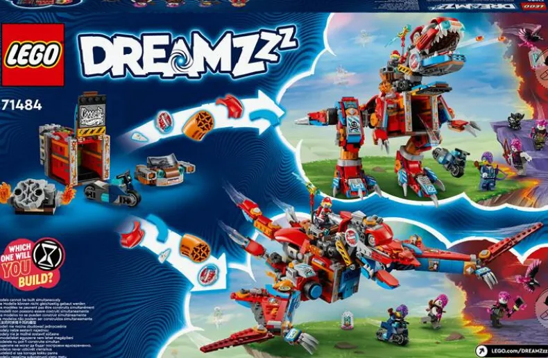 LEGO Dreamzzz 71484 Coopers robotdinosaurus C-Rex