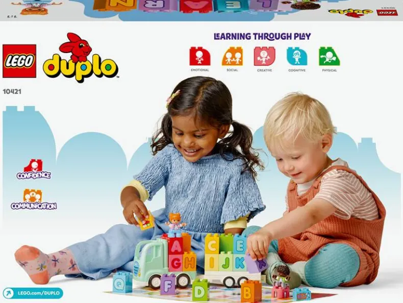 LEGO Duplo 10421 Alfabetvrachtwagen