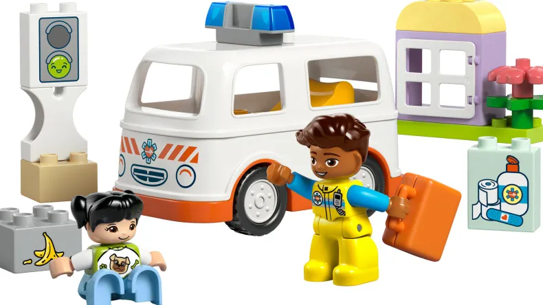 LEGO Duplo 10447 Ambulance met chauffeur