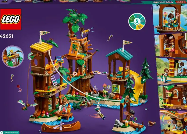 LEGO Friends 42631 Avonturenkamp boomhut