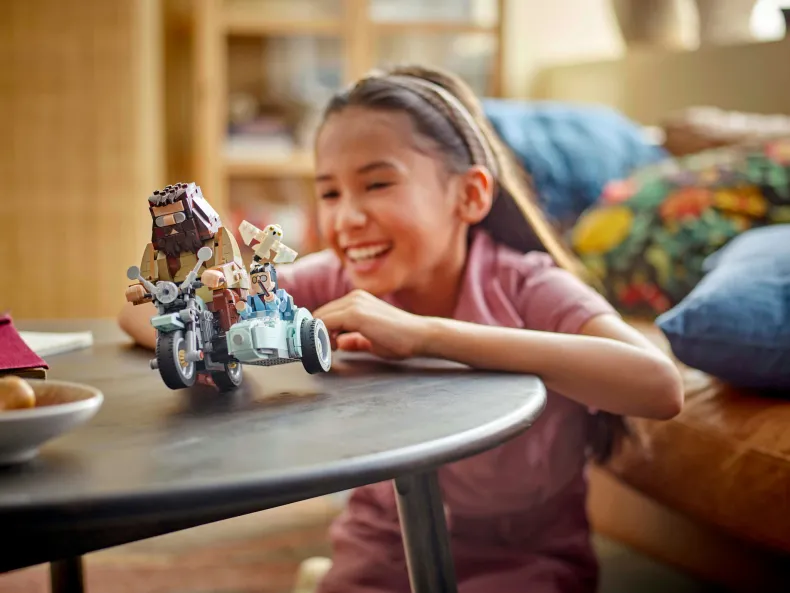 LEGO Harry Potter 76443 Hagrid™ en Harry's rit op de motor