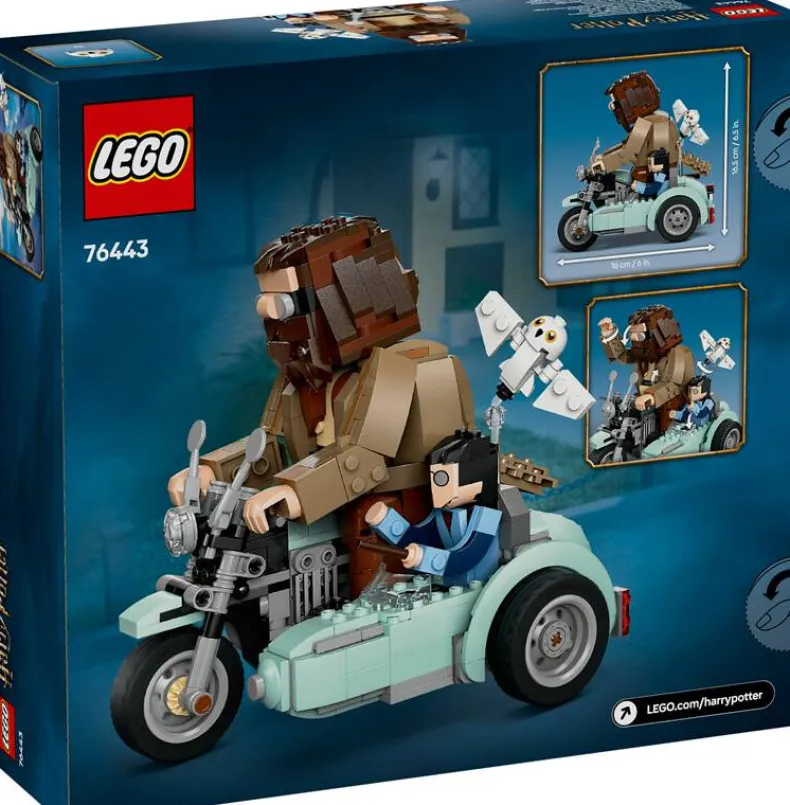 LEGO Harry Potter 76443 Hagrid™ en Harry's rit op de motor