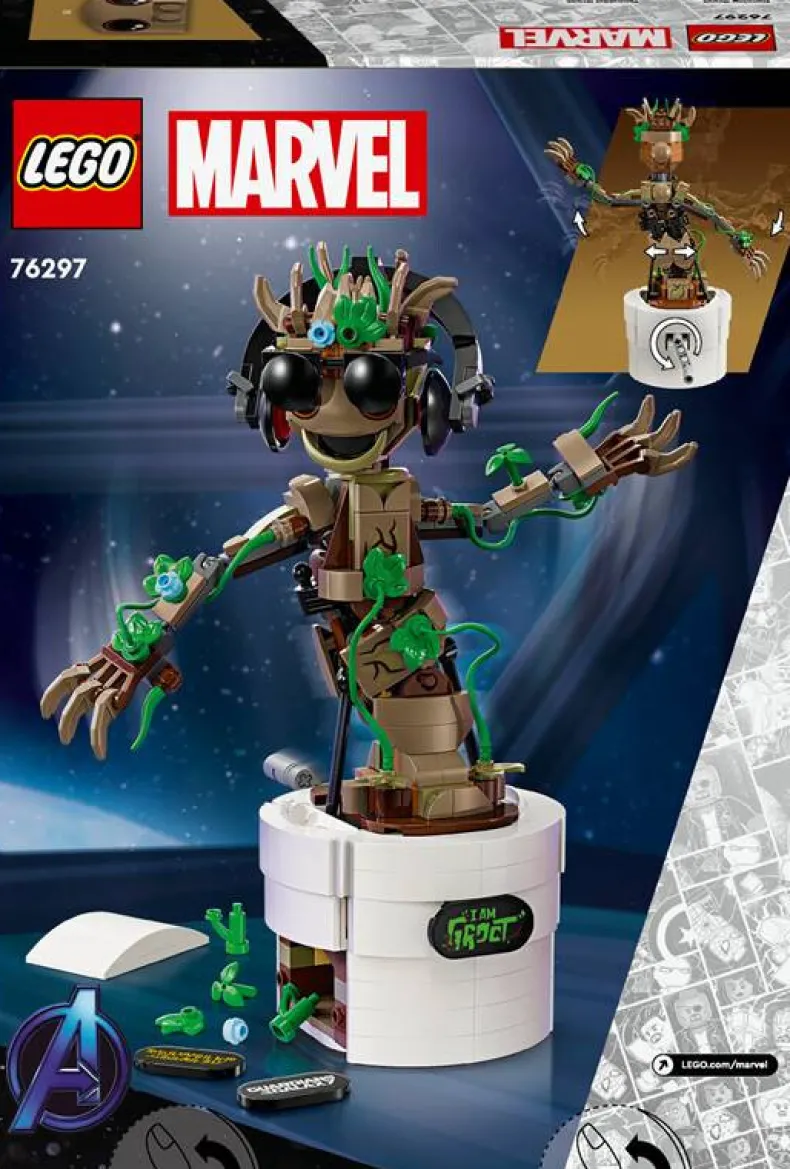 LEGO Marvel 76297 Dansende Groot