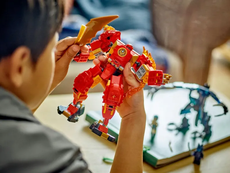 LEGO Ninjago 71808 Kai's elementaire vuurmecha