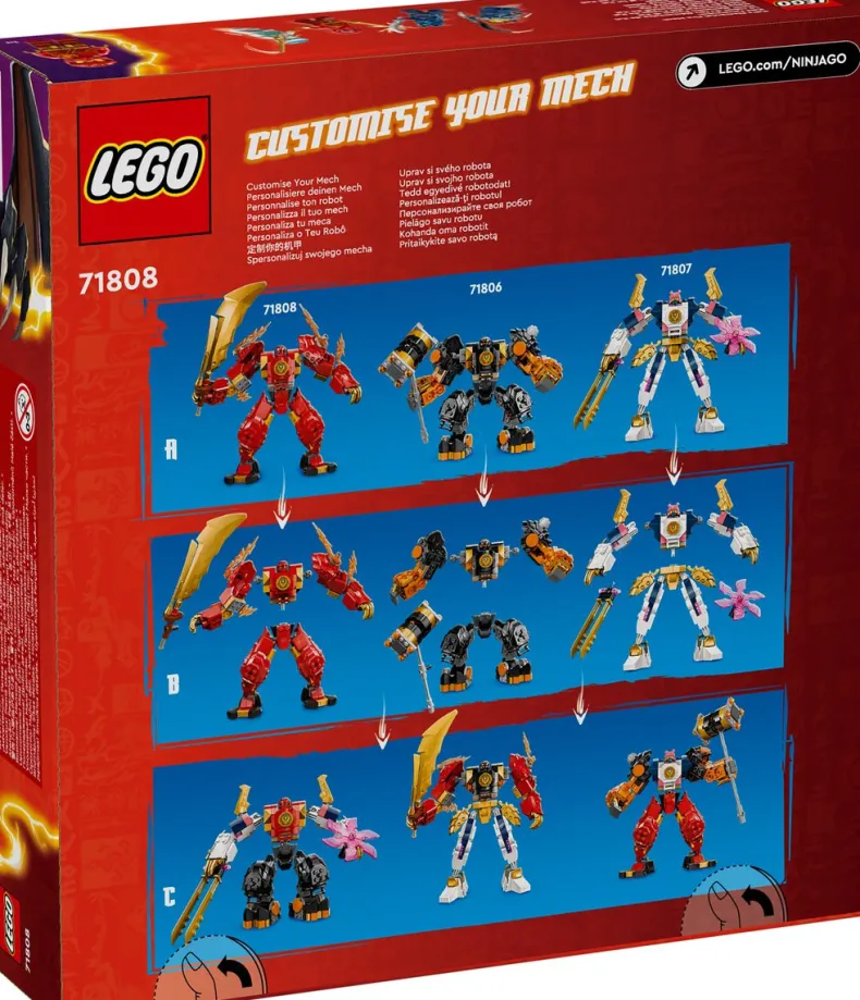 LEGO Ninjago 71808 Kai's elementaire vuurmecha