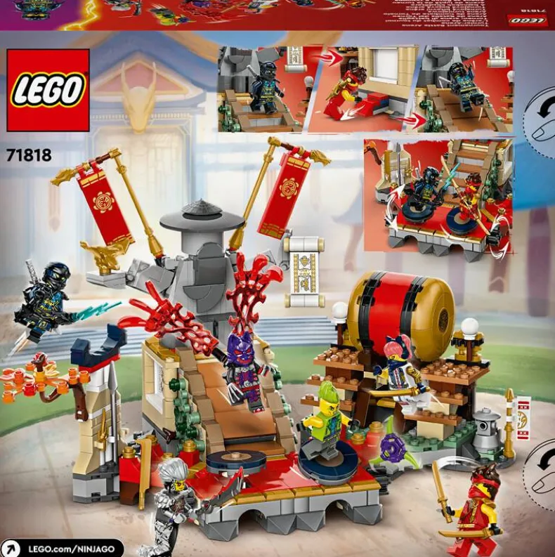 LEGO Ninjago 71818 Toernooi gevechtsarena