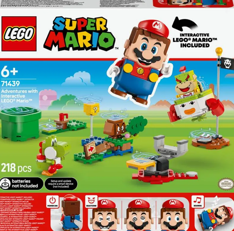 LEGO Super Mario 71439 Avonturen met interactieve LEGO Mario