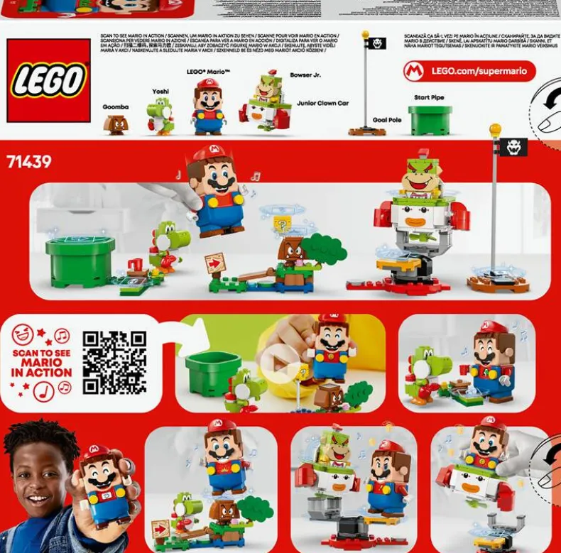 LEGO Super Mario 71439 Avonturen met interactieve LEGO Mario