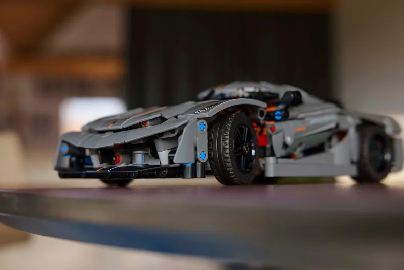 LEGO Technic 42173 Koenigsegg Jesko Absolut grijze hypercar