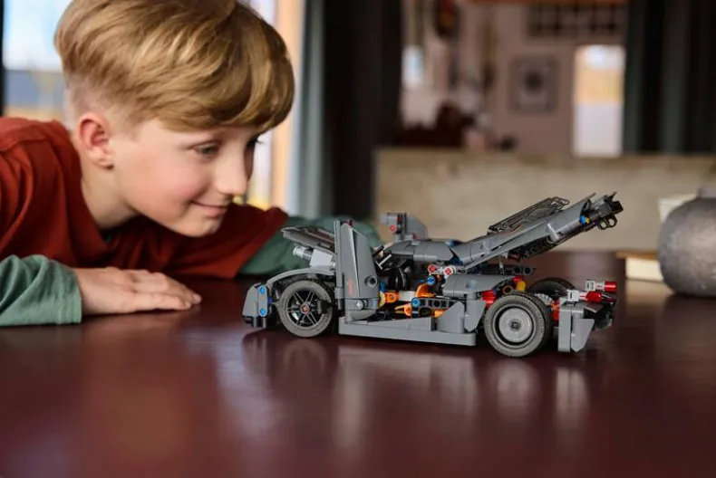 LEGO Technic 42173 Koenigsegg Jesko Absolut grijze hypercar