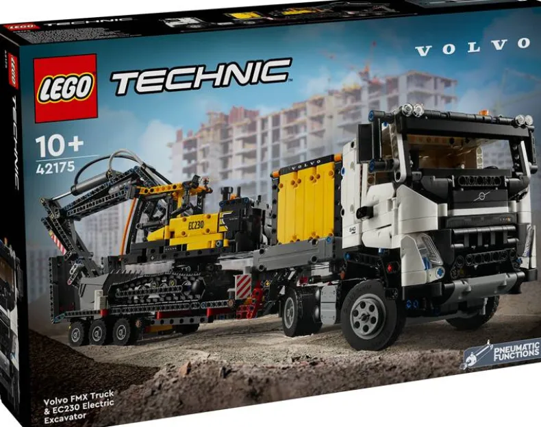 LEGO Technic 42175 Volvo FMX truck & EC230 elektrische graafmachine