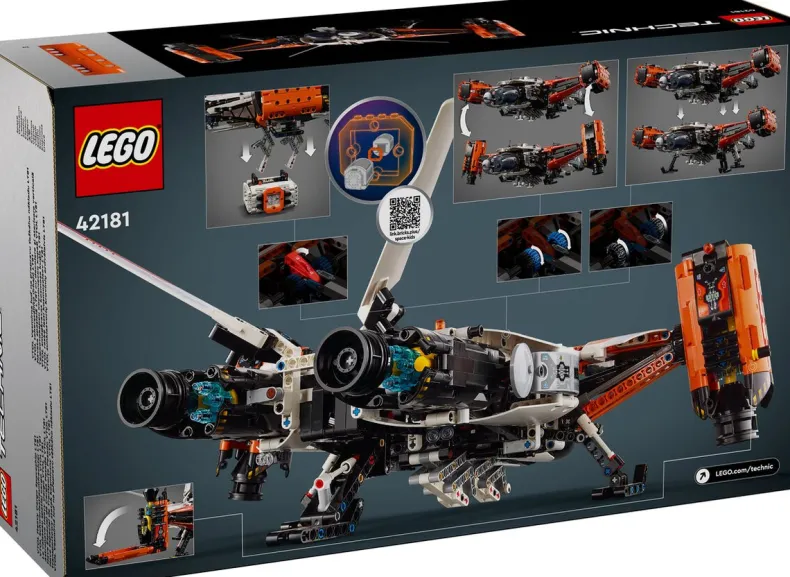 LEGO Technic 42181 VTOL Vrachtruimteschip LT81