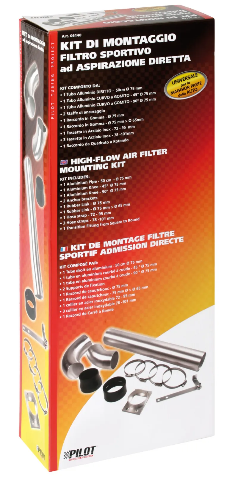 Luchtfilter Montage Kit