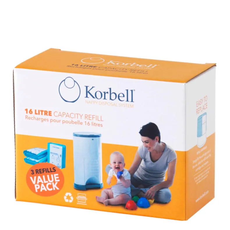 Luieremmer Navulling 3Pack Korbell