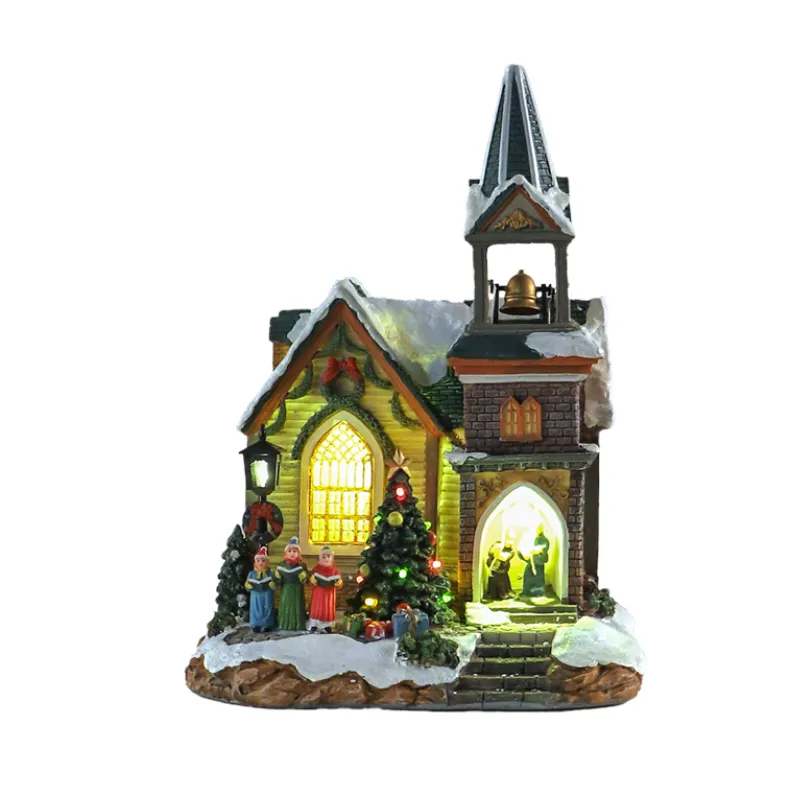 Bewegende kerk met licht en muziek