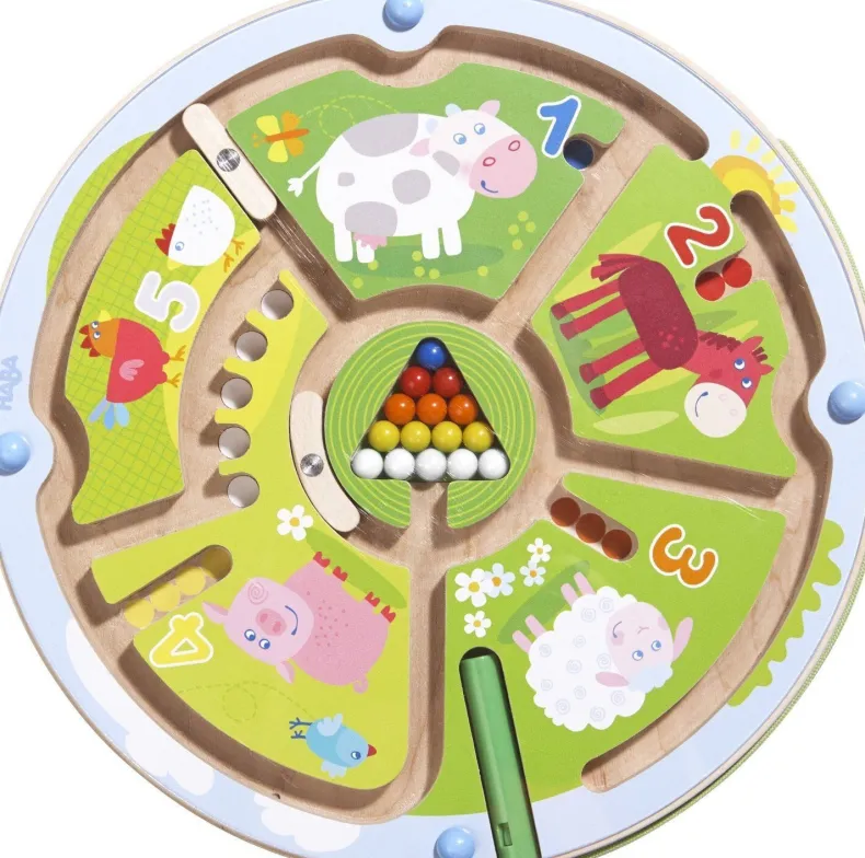 Magneetspel getallenlabyrint