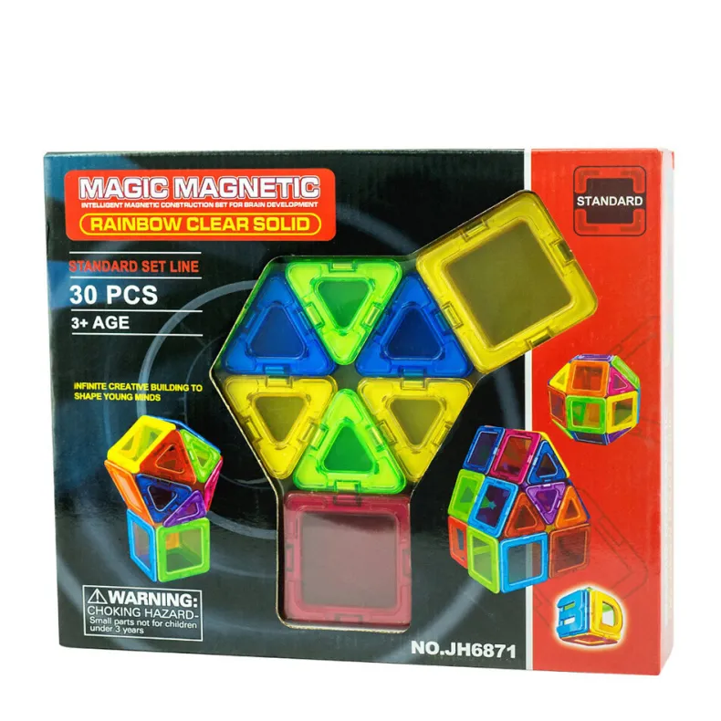Magnetische blokken 30 stuks