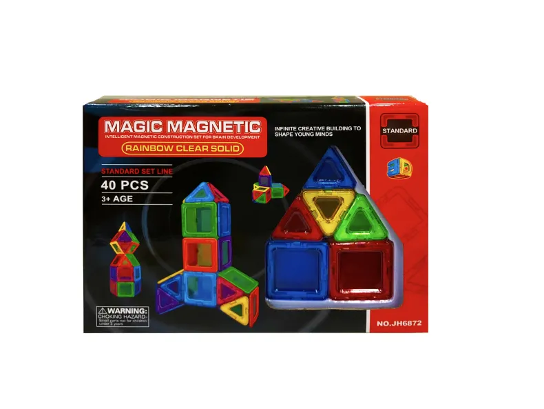 Magnetische blokken 40 stuks