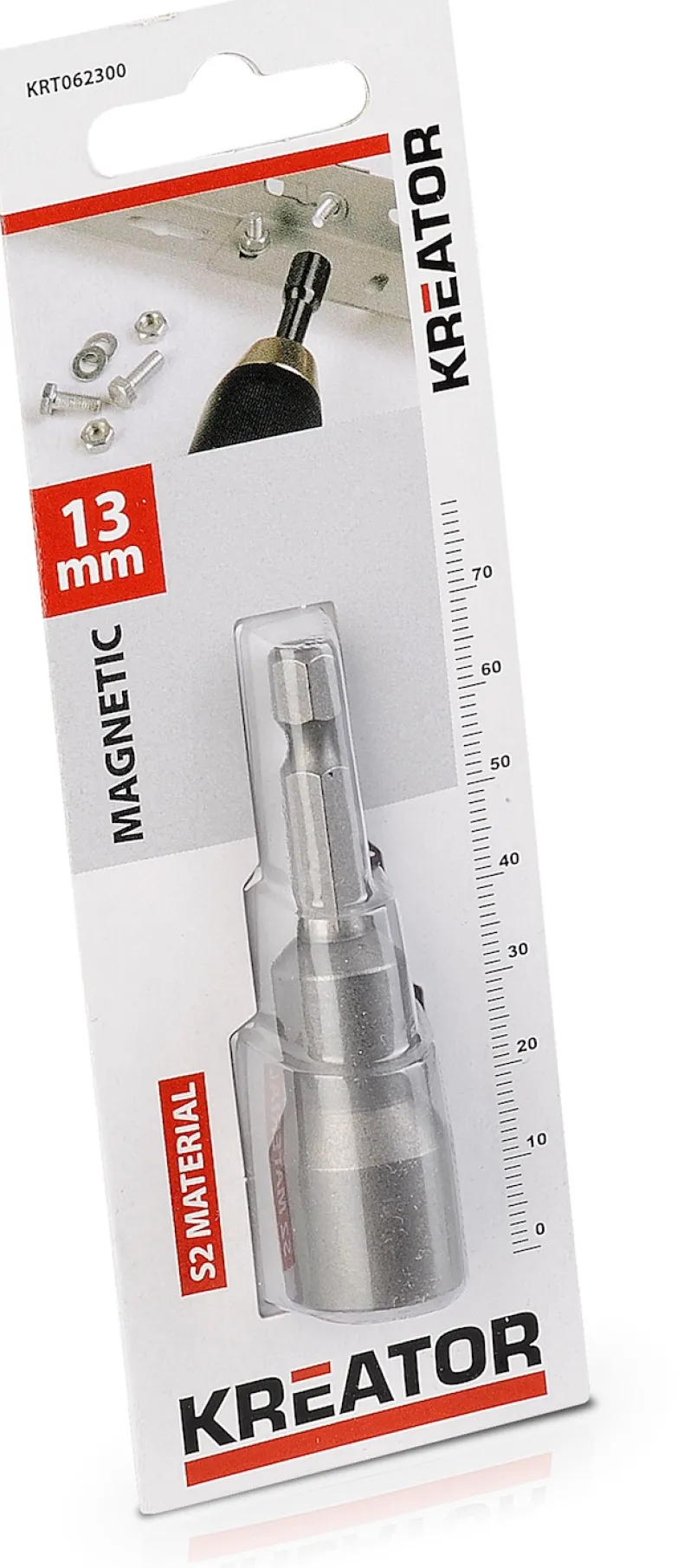 Magnetische dopsleutelbit 13 mm