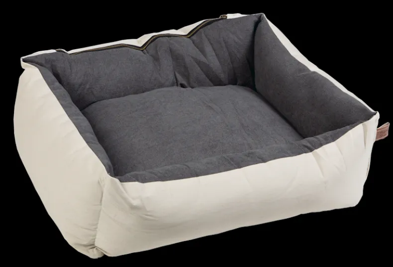 Mand Rupa beige/grijs 55x50x20 cm