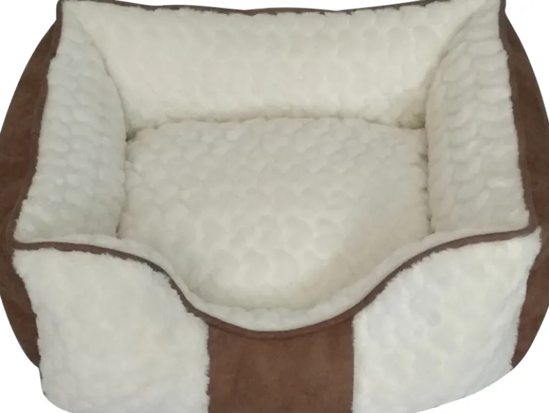 Mand wit/bruin 80x69x23cm