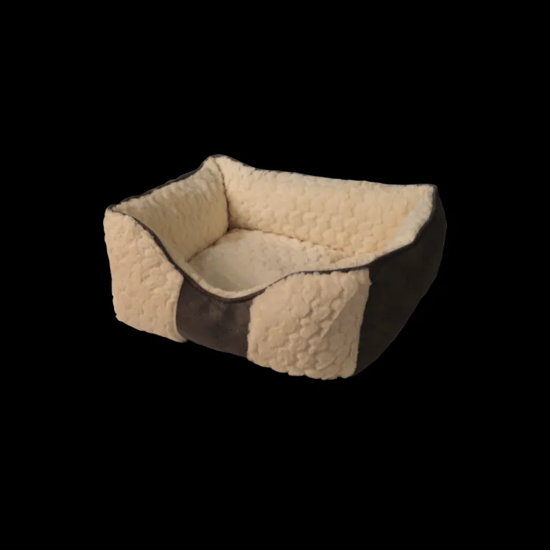 mand wit/grijs 50x43x19 cm