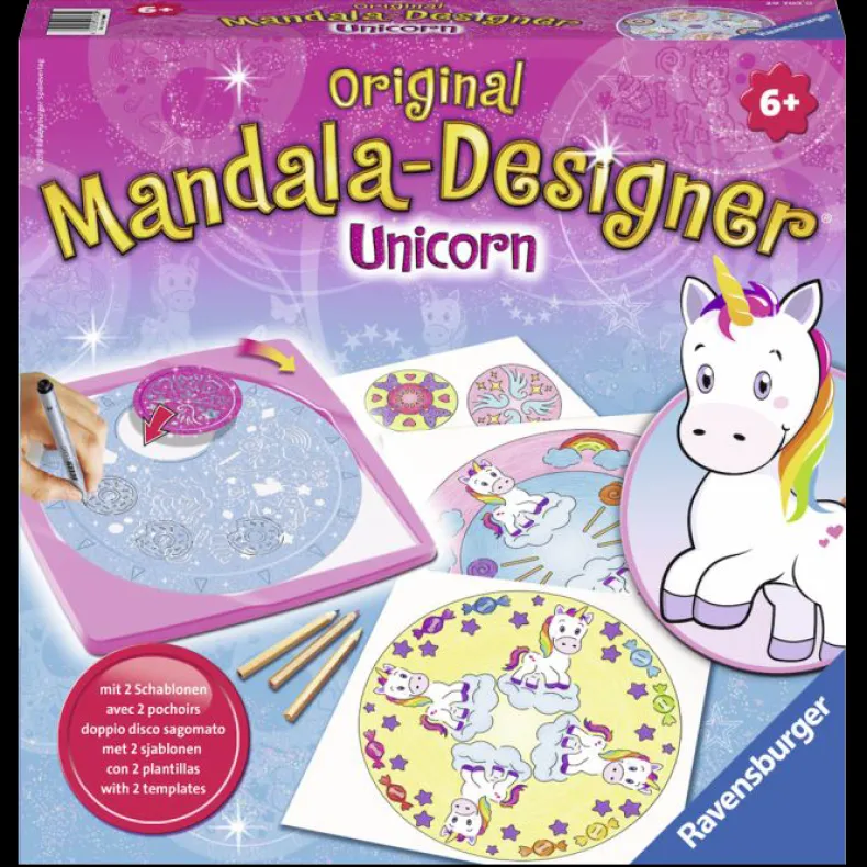 Mandala designer unicorn