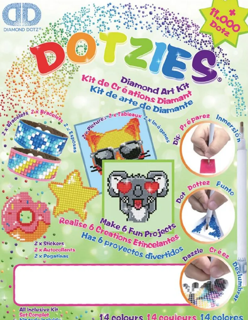 Megapack Dotzies 6Dlg Groen