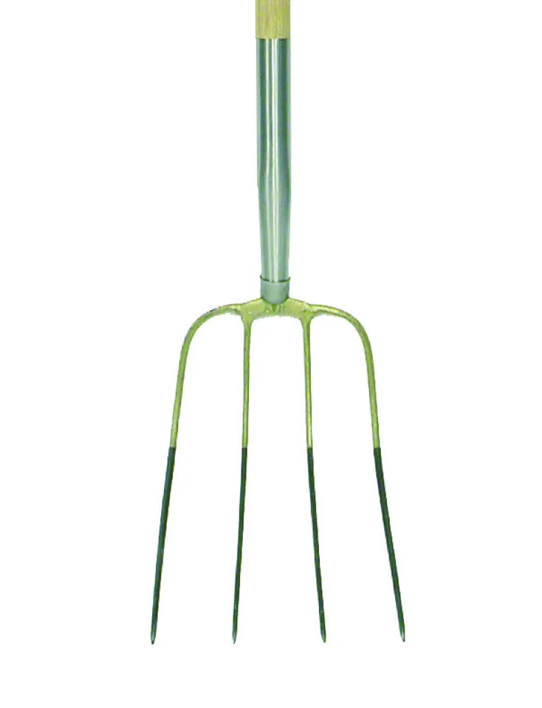 Mestvork 4  tanden met stift en d - steel