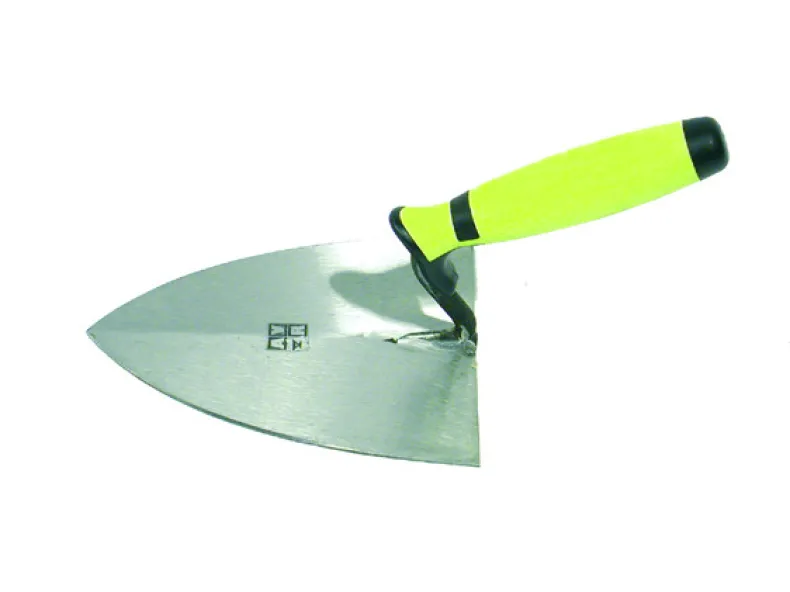 Metserstruweel Brussel met 2 compartimenten handvat