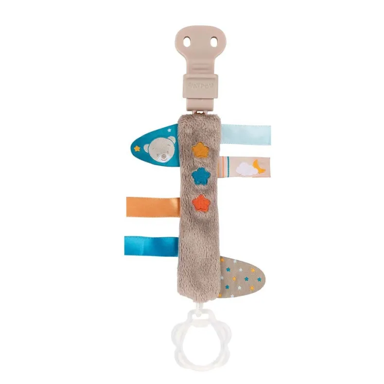 Mia & Basile Fopspeenhouder Basile Beer