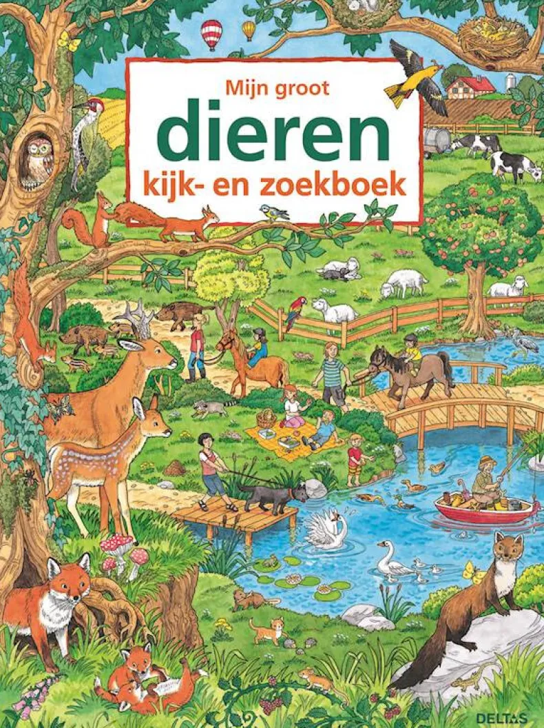 Mijn grote dieren kijk- en zoekboek