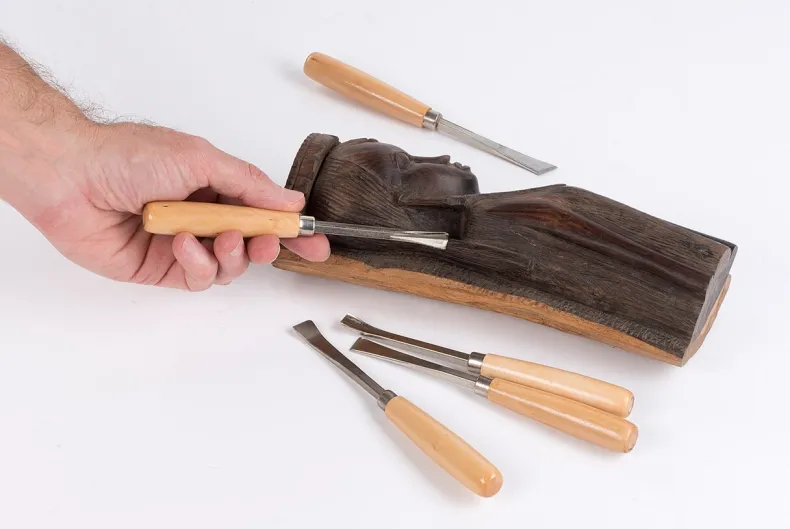 Mini gravureset 6-delig