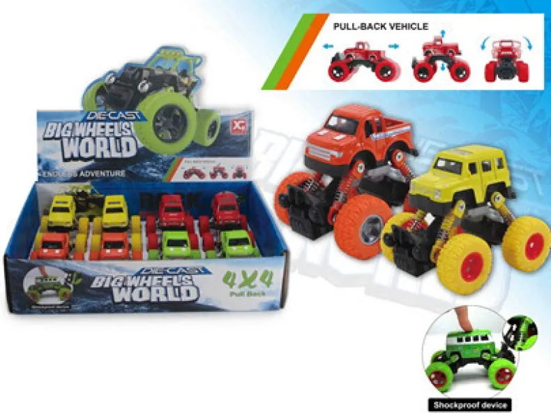 Mini monster truck 1 stuk