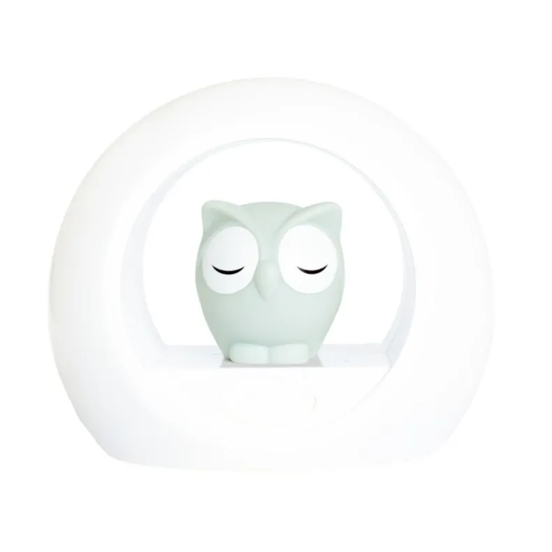 Nachtlampje uil grijs